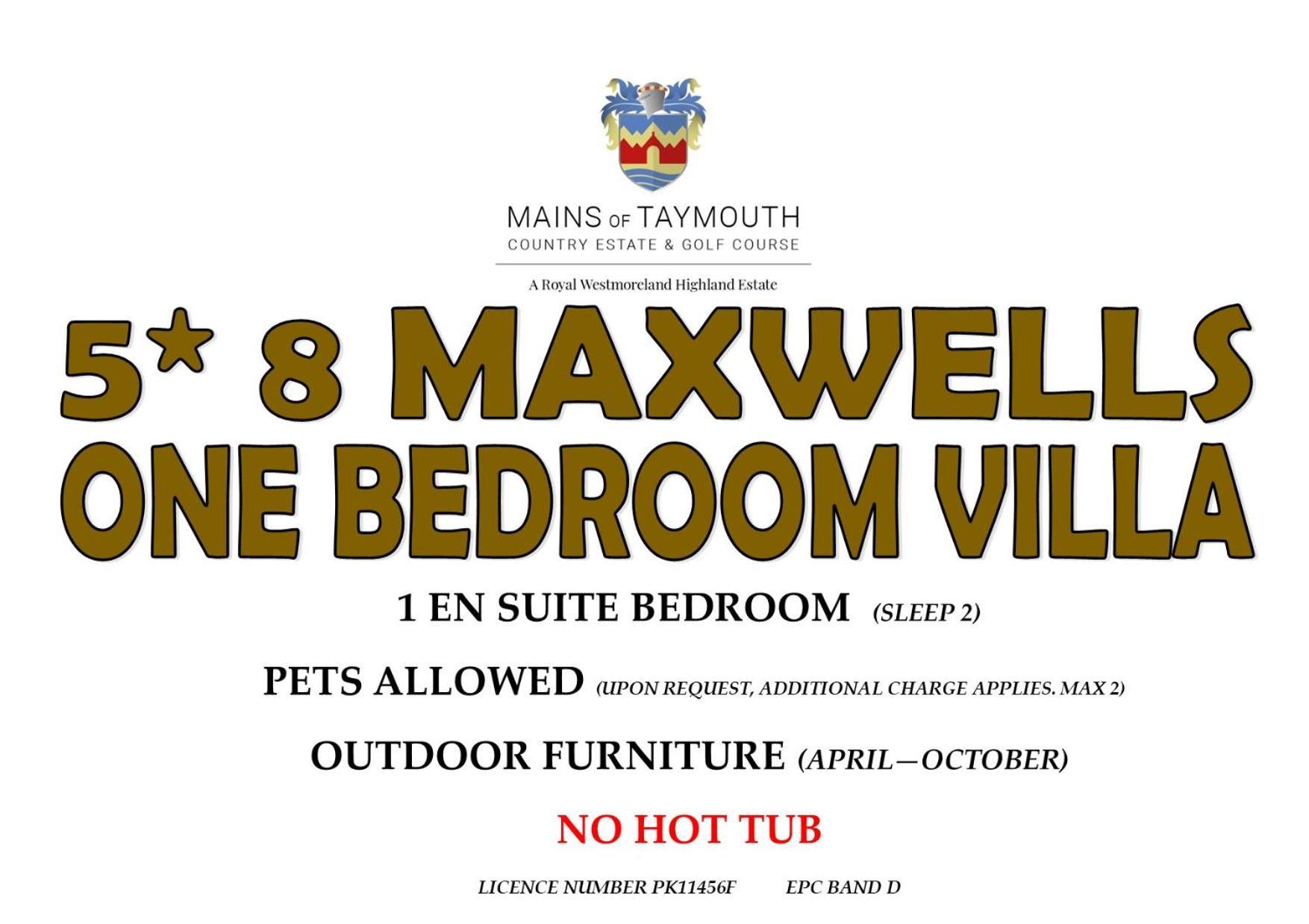 Villa Mains Of Taymouth Country Estate 5* Maxwell Kenmore (Perth and Kinross)